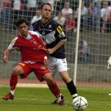 Alberto Regazzoni au printemps 2006 sous les couleurs du FC Sion face à Lugano, son club formateur.